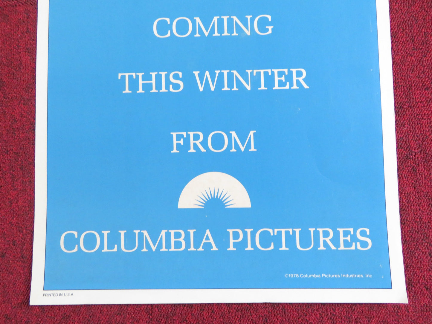 ICE CASTLES US INSERT POSTER ROBBY BENSON COLLEEN DEWHURST 1978 - Rendezvous Cinema