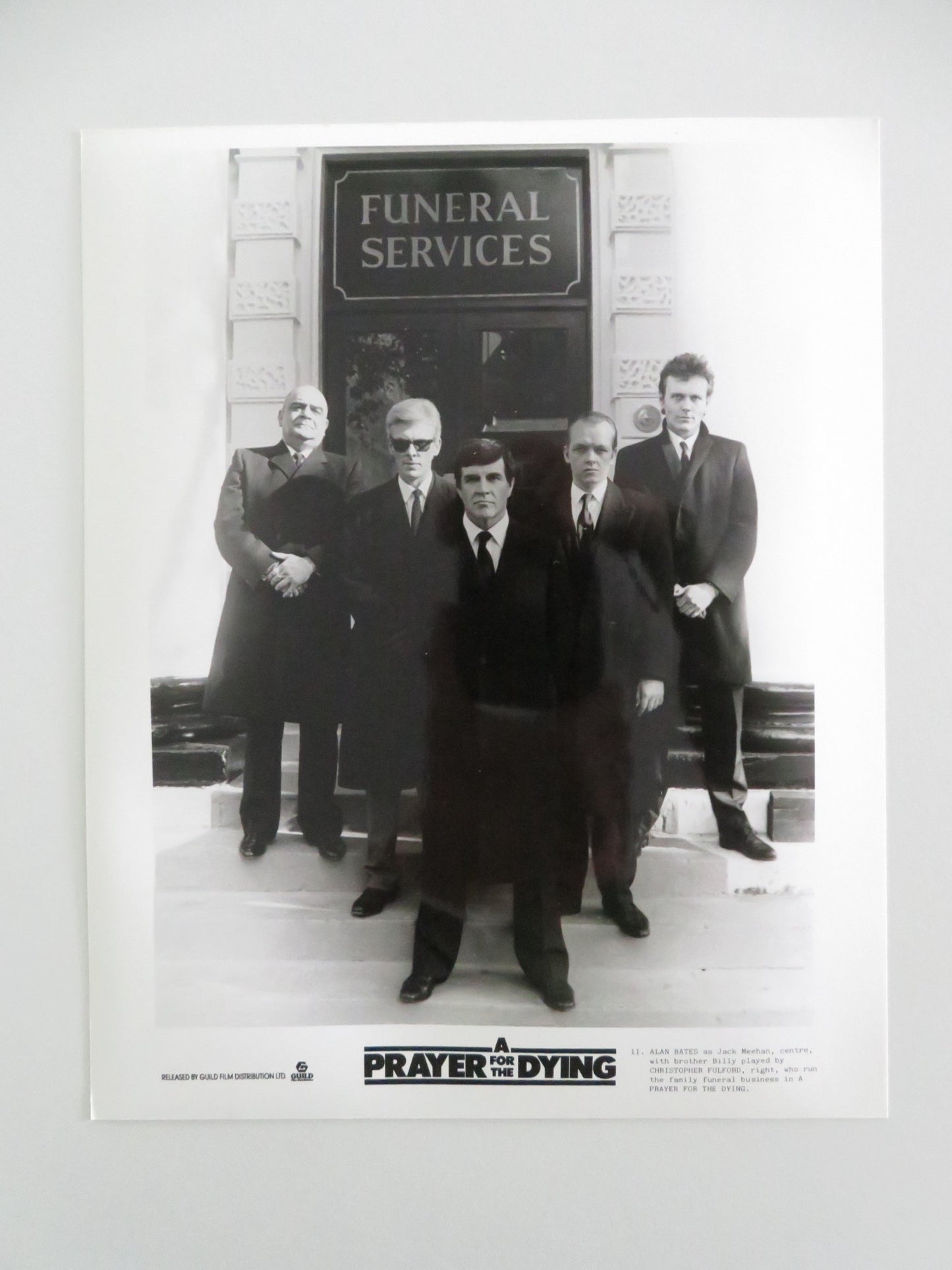 A PRAYER FOR THE DYING MOVIE STILL PHOTO LOT OF 11 ALAN BATES BOB HOSKINS 1987