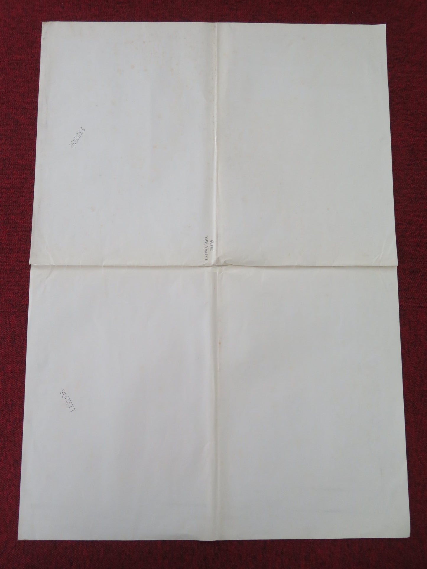 EXCALIBUR ITALIAN FOGLIO POSTER NIGEL TERRY HELEN MIRREN 1981 - Rendezvous Cinema