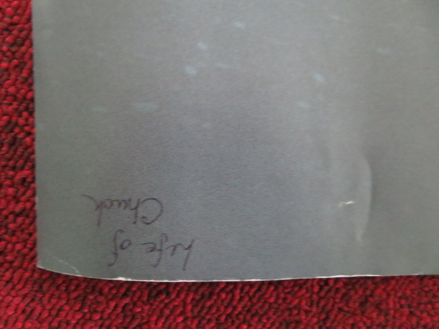 THE LIFE OF CHUCK UK QUAD ROLLED POSTER TOM HIDDLESTON MARK HAMILL S. KING 2024