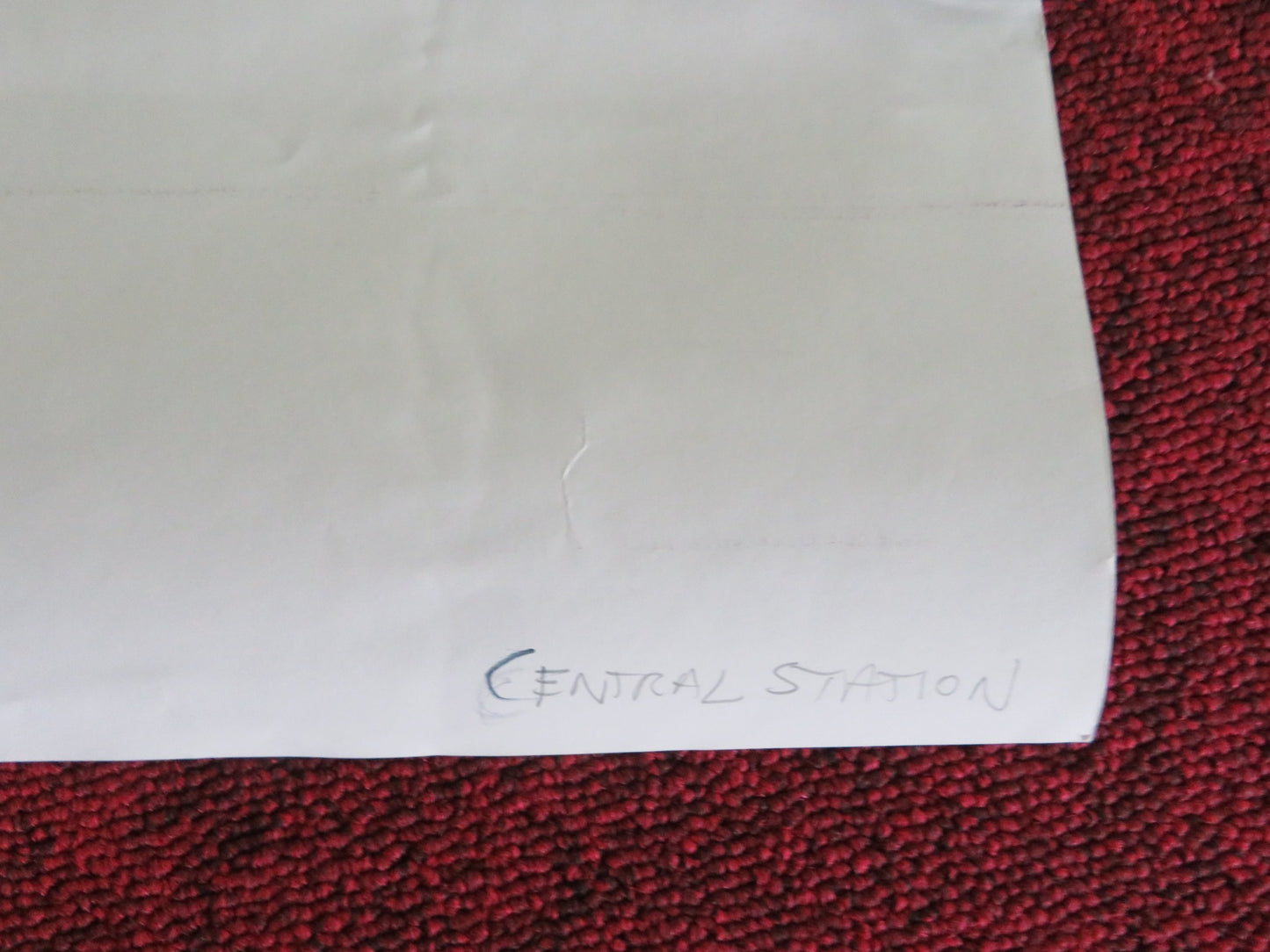 CENTRAL STATION UK QUAD ROLLED POSTER FERNANDA MONTENEGRO MARILIA PERA