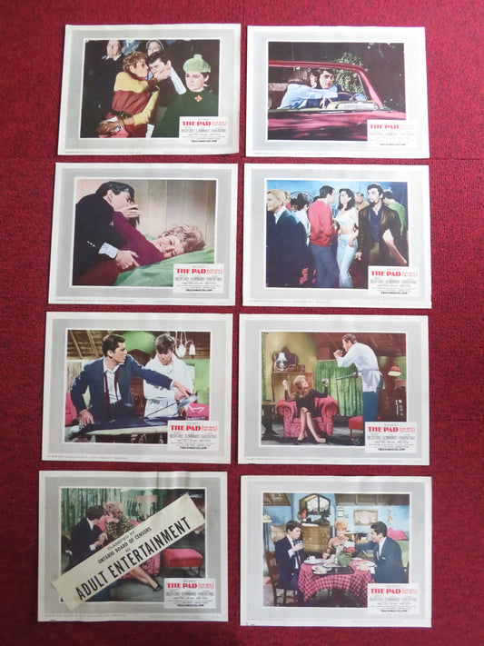 THE PAD (AND HOW TO USE IT) US LOBBY CARD FULL SET BRIAN BEDFORD J. SOMMARS 1966