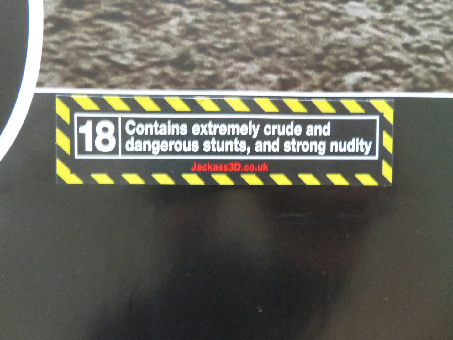 JACKASS 3D UK QUAD ROLLED POSTER JOHNNY KNOXVILLE BAM MARGERA 2010