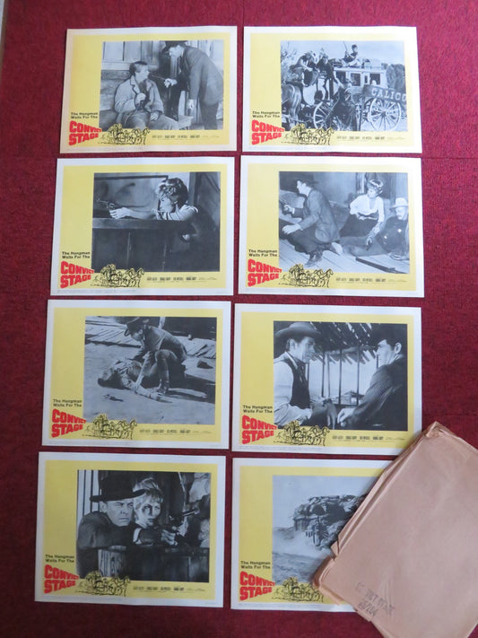 CONVICT STAGE US LOBBY CARD FULL SET HARRY LAUTER DONALD BARRY 1965