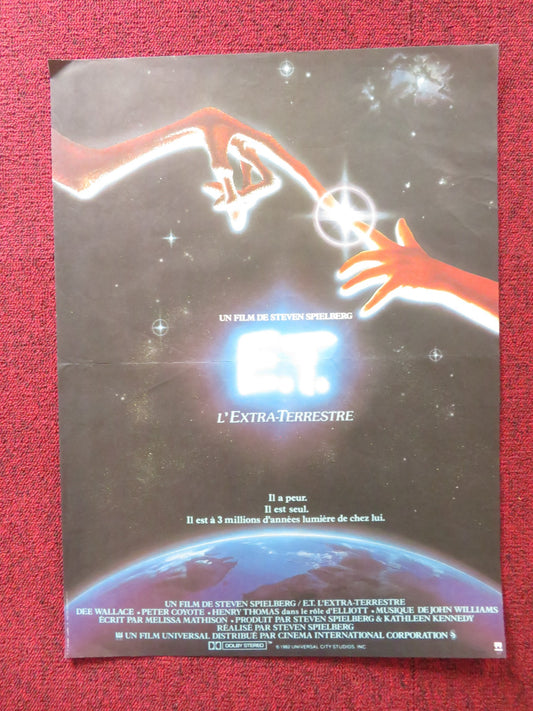 E.T. THE EXTRA-TERRESTRIAL FRENCH POSTER SPIELBERG DREW BARRYMORE 1982