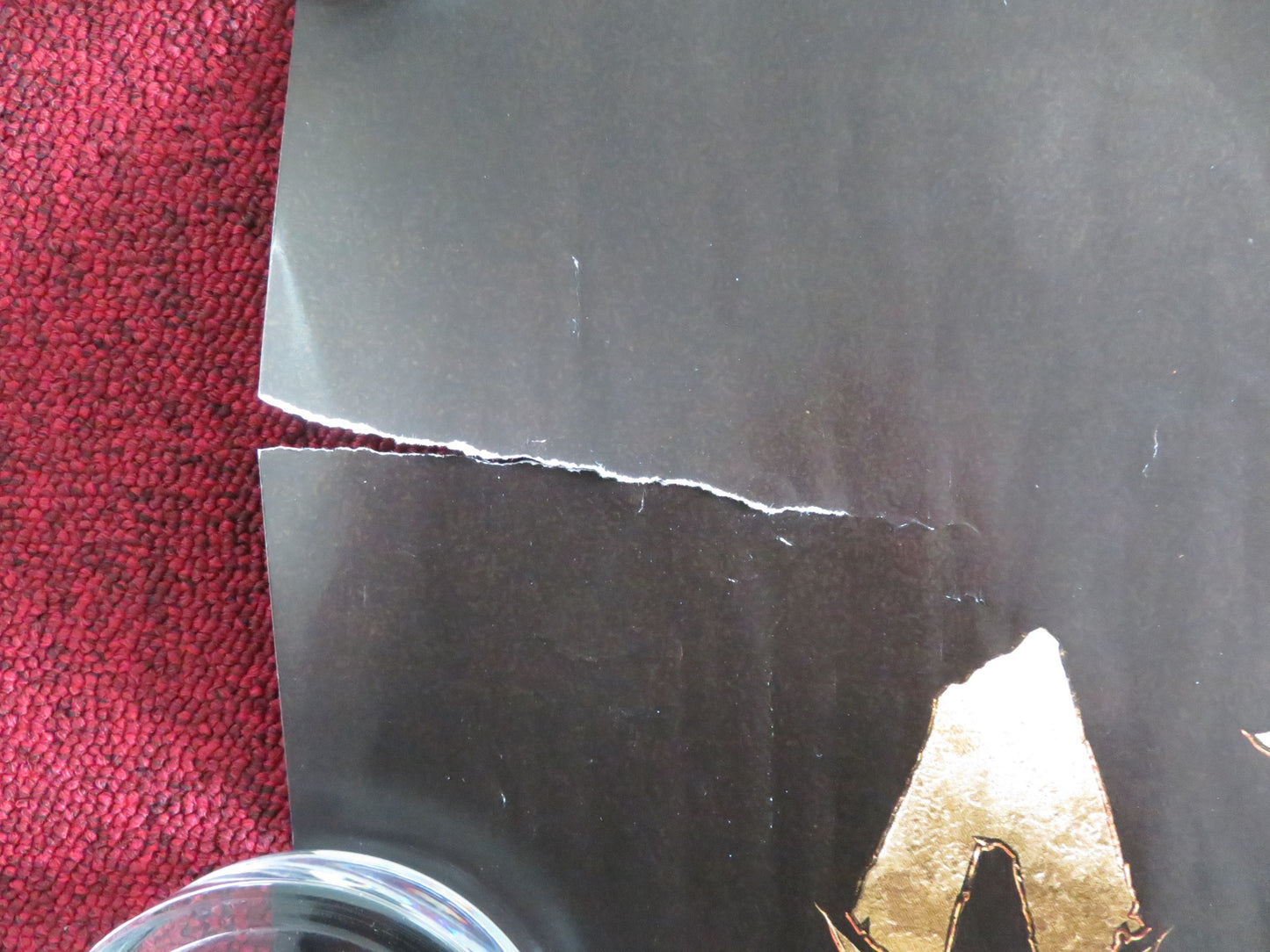 Avatar: Fire And Ash - B UK Quad Rolled Poster Sam Worthington Zoe Saldana 2025