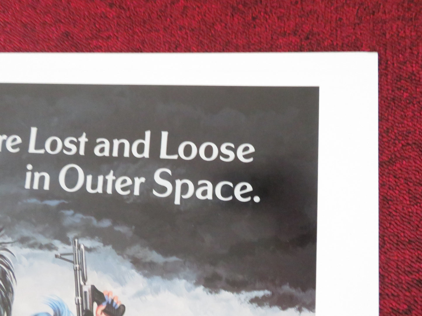 VICIOUS LIPS FOLDED US ONE SHEET POSTER DRU-ANNE PERRY GINA CALABRESE 1986