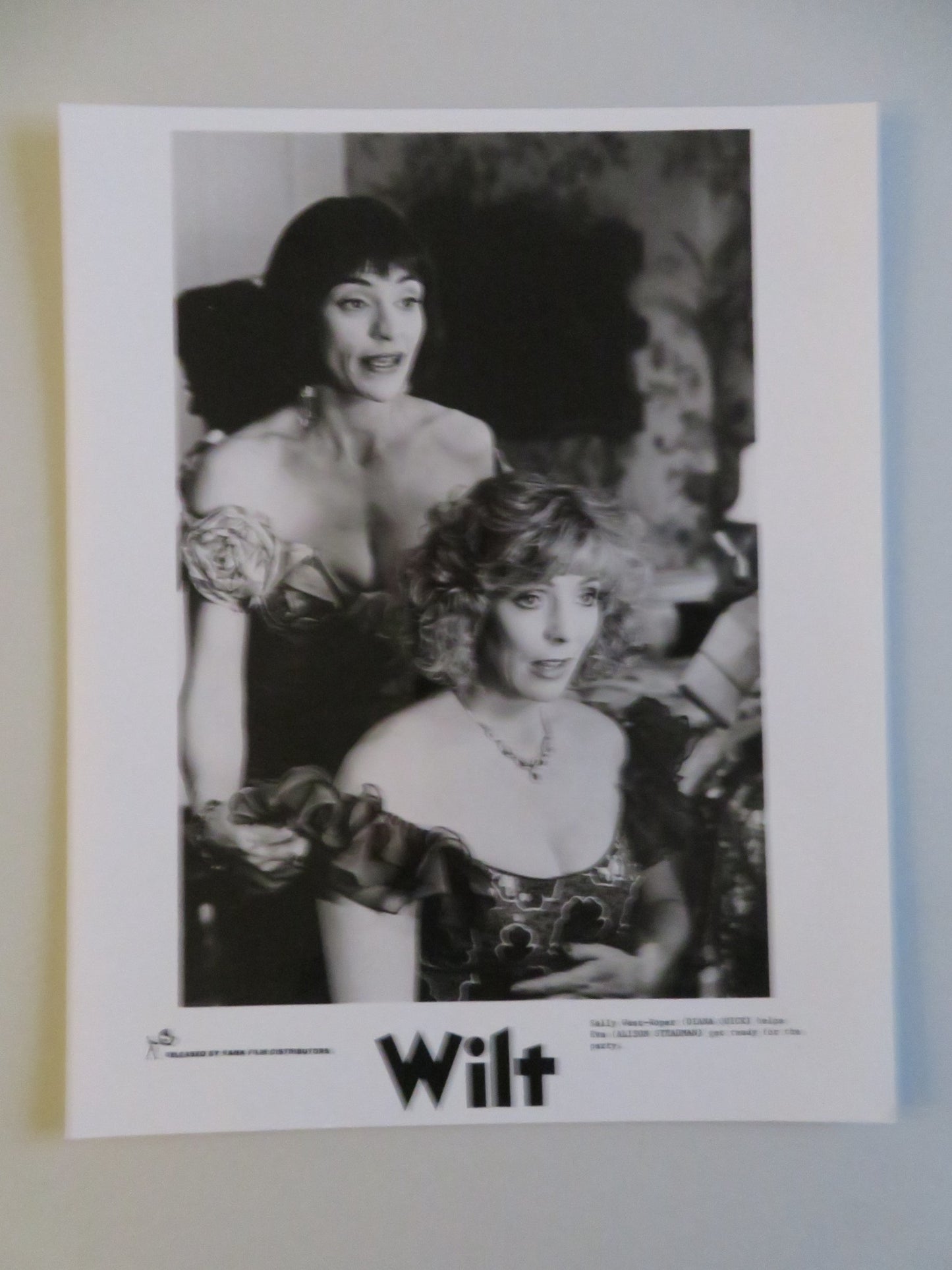 WILT MOVIE STILL PHOTO LOT OF 4 MEL SMITH GRIFF RHYS JONES ALISON STEADMAN 1989