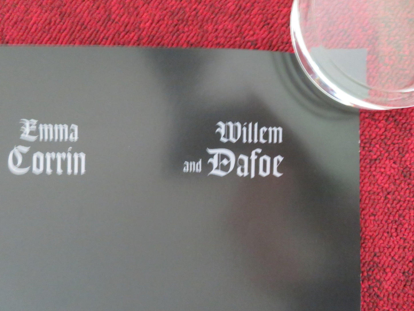 NOSFERATU - A US ONE SHEET ROLLED POSTER LILY-ROSE DEPP NICHOLAS HOULT 2024