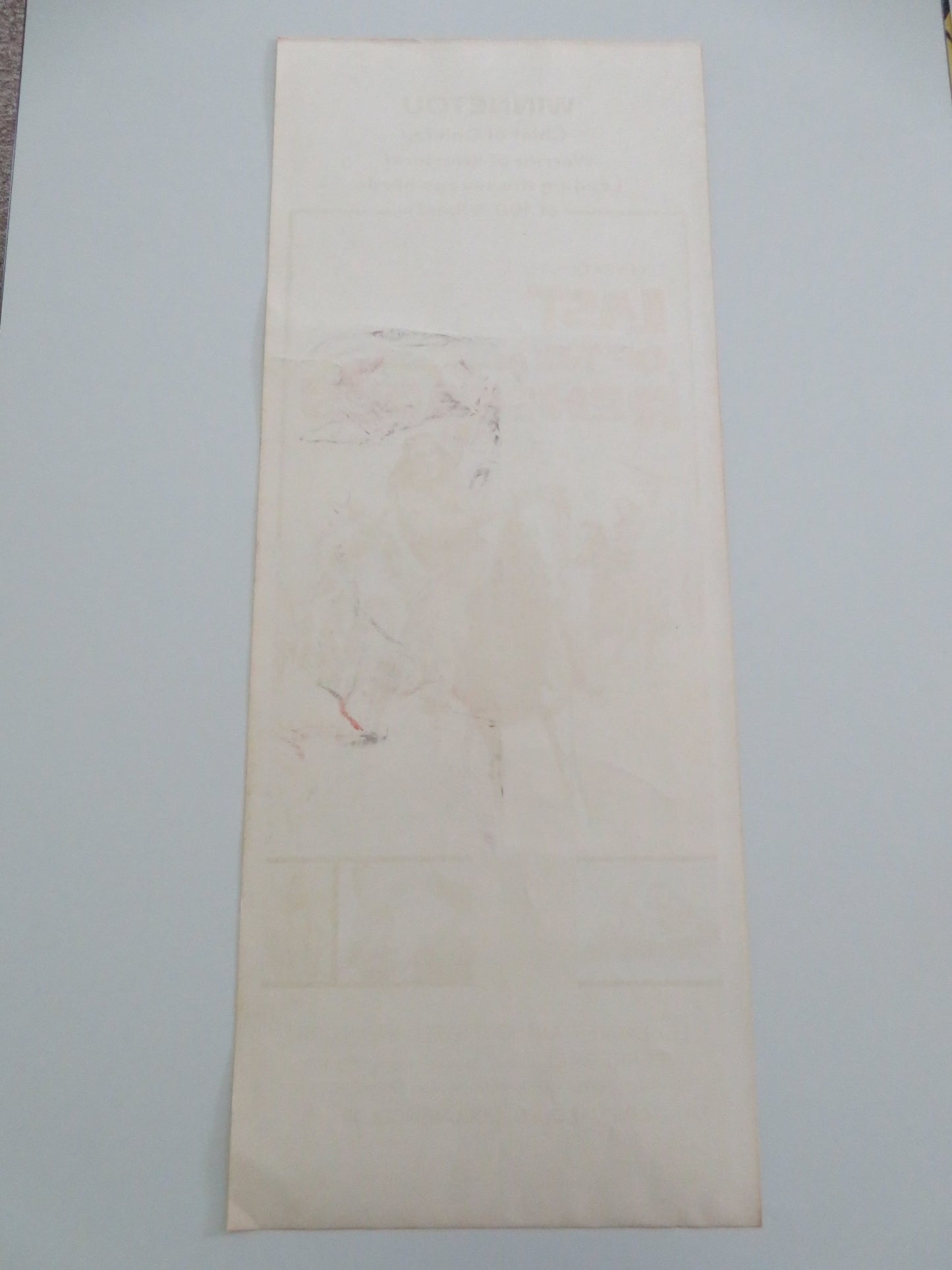 LAST OF THE RENEGADES US INSERT POSTER LEX BARKER PIERRE BRICE 1965 - Rendezvous Cinema