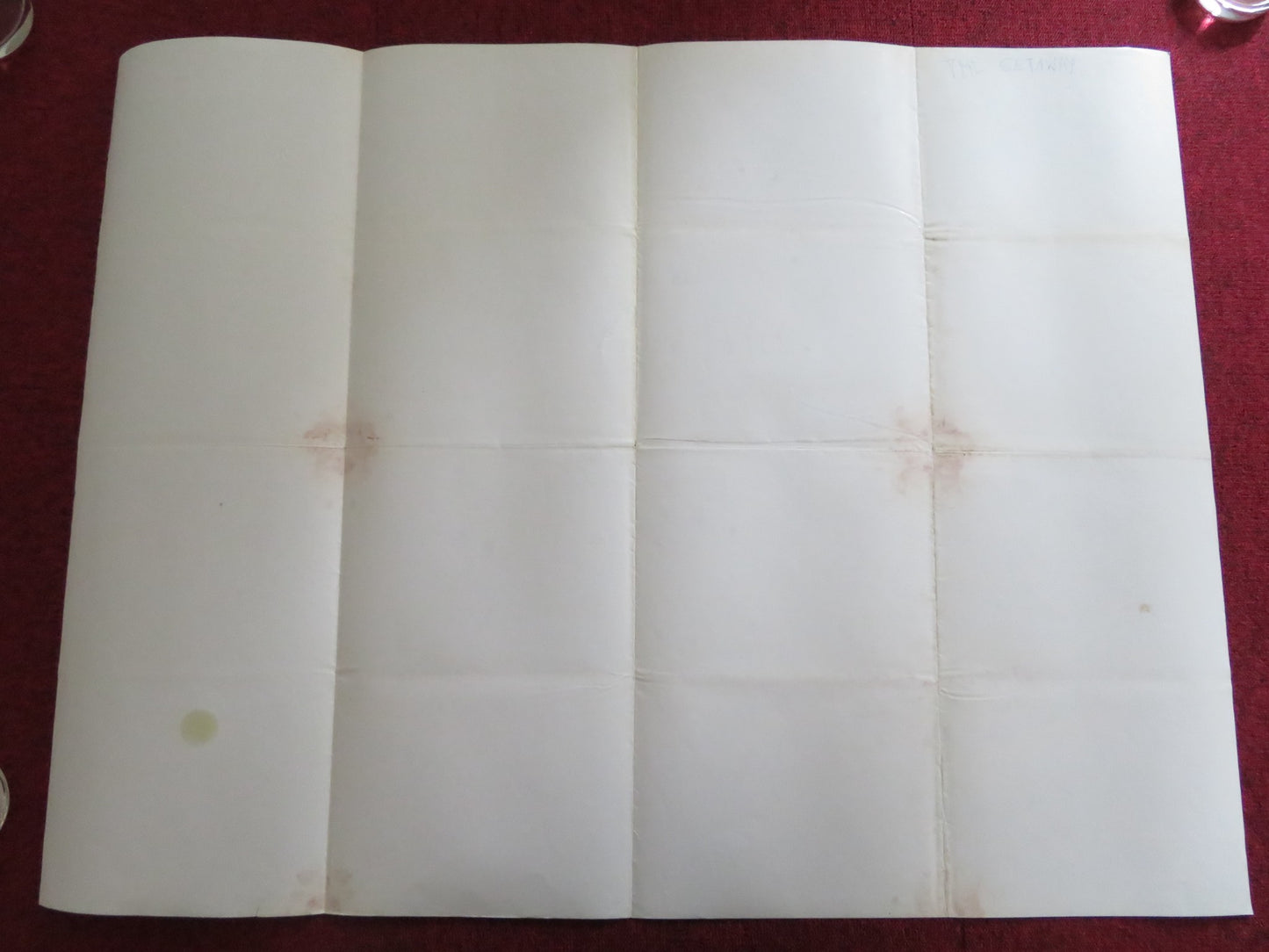 THE GETWAWAY UK QUAD ROLLED POSTER ALEC BALDWIN KIM BASINGER 1994 - Rendezvous Cinema