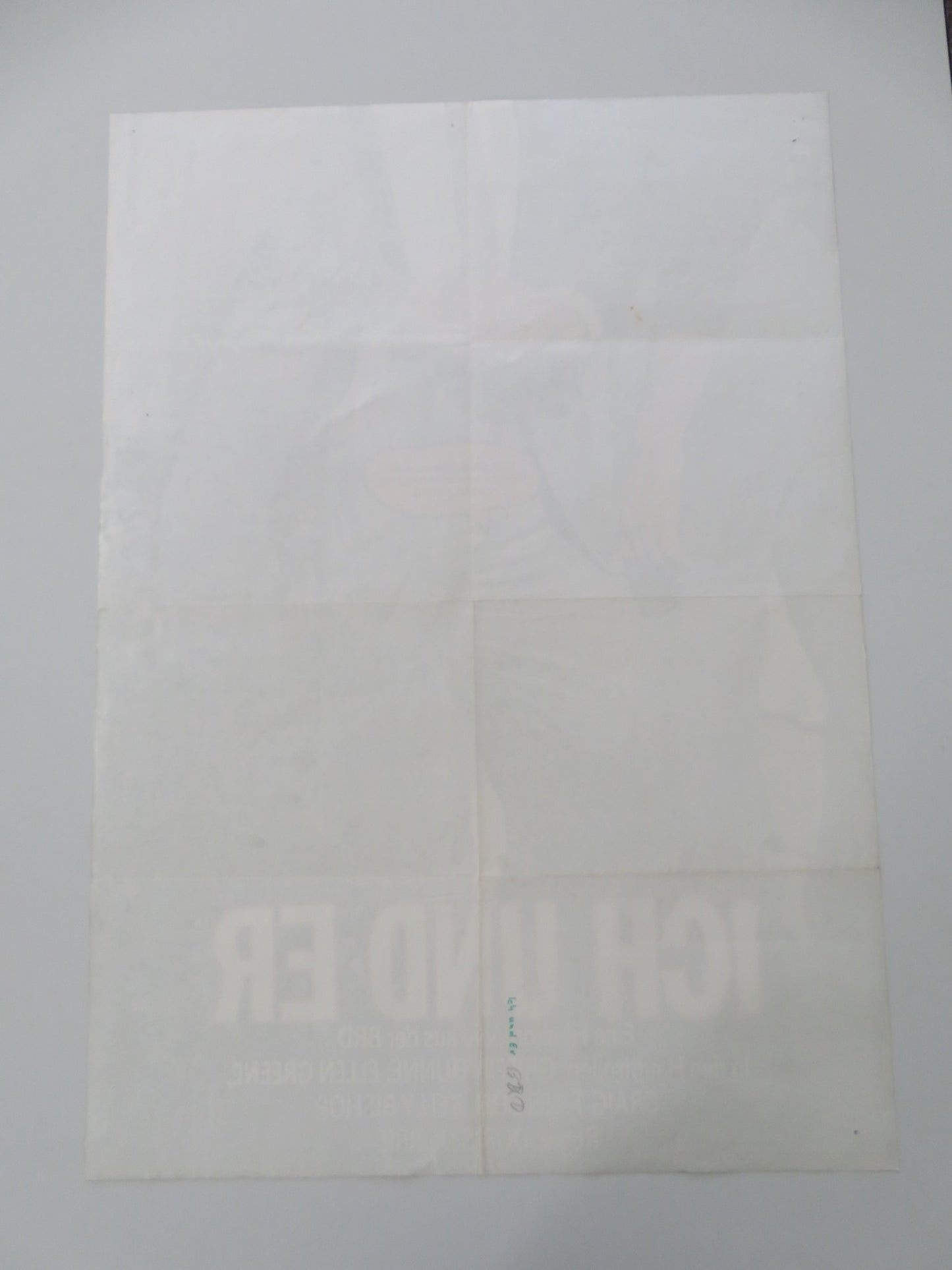 ME AND HIM GERMAN A1 ROLLED POSTER GRIFFIN DUNNE ELLEN GREENE 1988 - Rendezvous Cinema