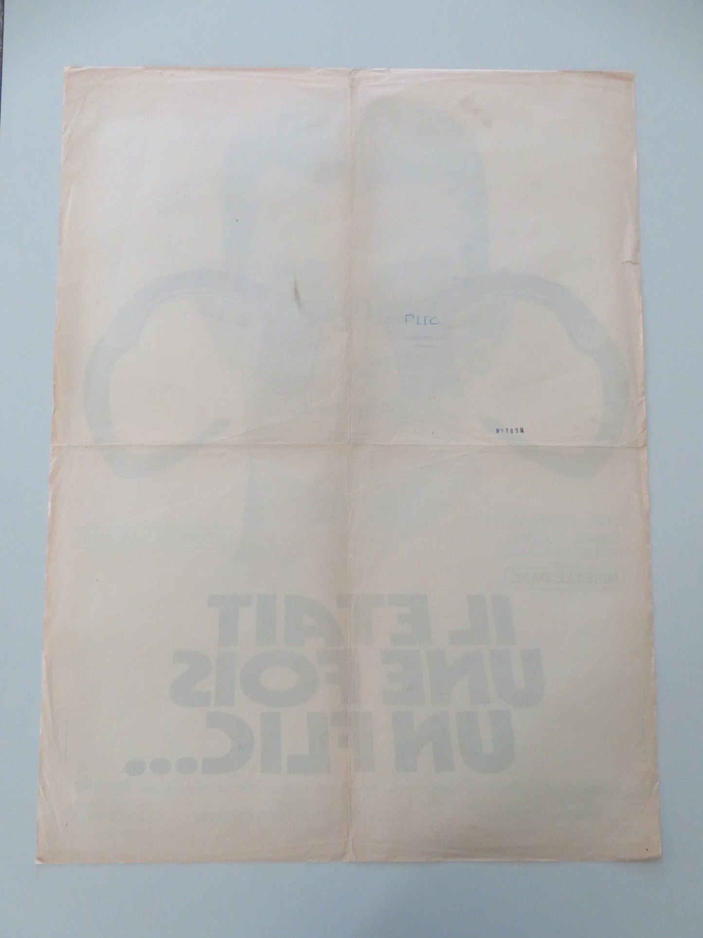 COPS IS COPS FRENCH POSTER ROLLED MICHEL CONSTANTIN MICHAEL LONSDALE 1972 - Rendezvous Cinema