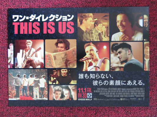 ONE DIRECTION: THIS IS US JAPANESE CHIRASHI (B5) POSTER HARRY STYLES HORAN 2013
