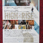 HIGH-RISE - C JAPANESE CHIRASHI (B5) POSTER  BEN WHEATLEY TOM HIDDLESTON 2015