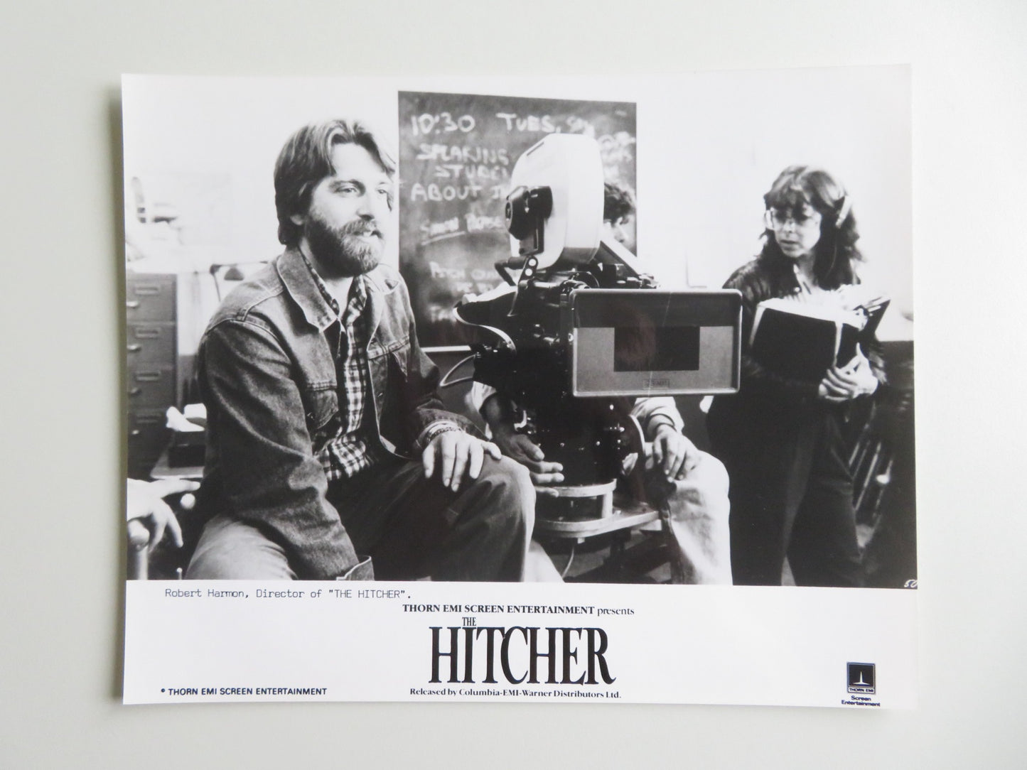 THE HITCHER MOVIE STILL PHOTO LOT OF 4 RUTGER HAUER C. THOMAS HOWELL 1986