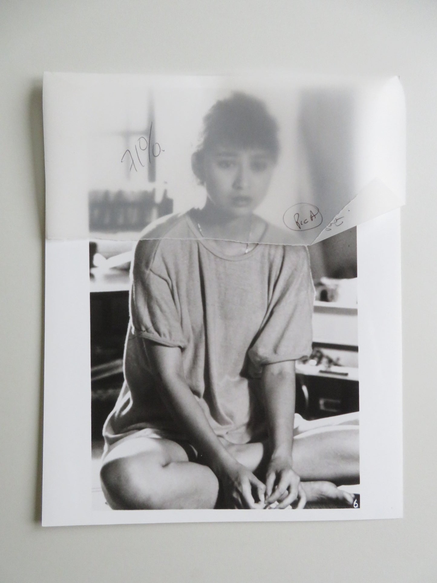 DAUGHTER OF THE NILE MOVIE STILL PHOTO LOT OF 2 LIN YANG TIEN-LU LI 1987