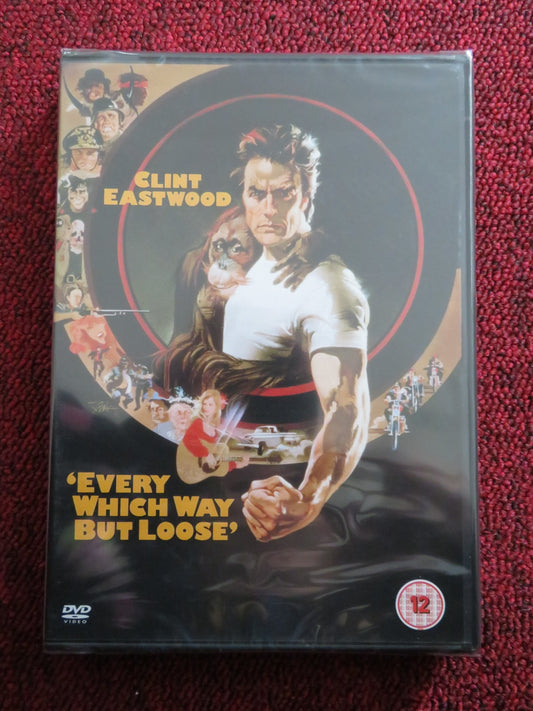 EVERY WHICH WAY BUT LOOSE (DVD) CLINT EASTWOOD 1978 REGION 2