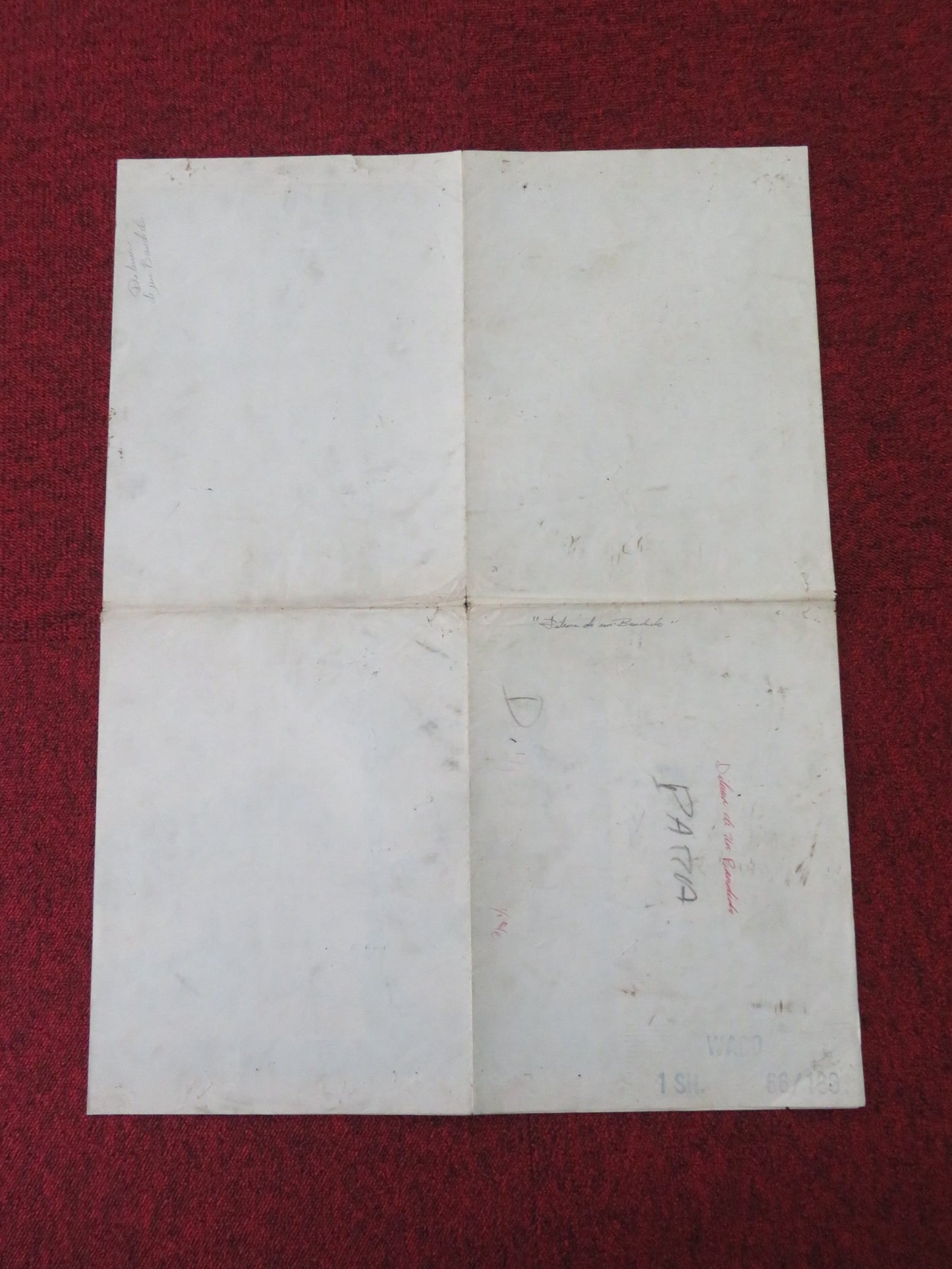 WACO FOLDED US ONE SHEET POSTER HOWARD KEEL JANE RUSSELL 1966 - Rendezvous Cinema