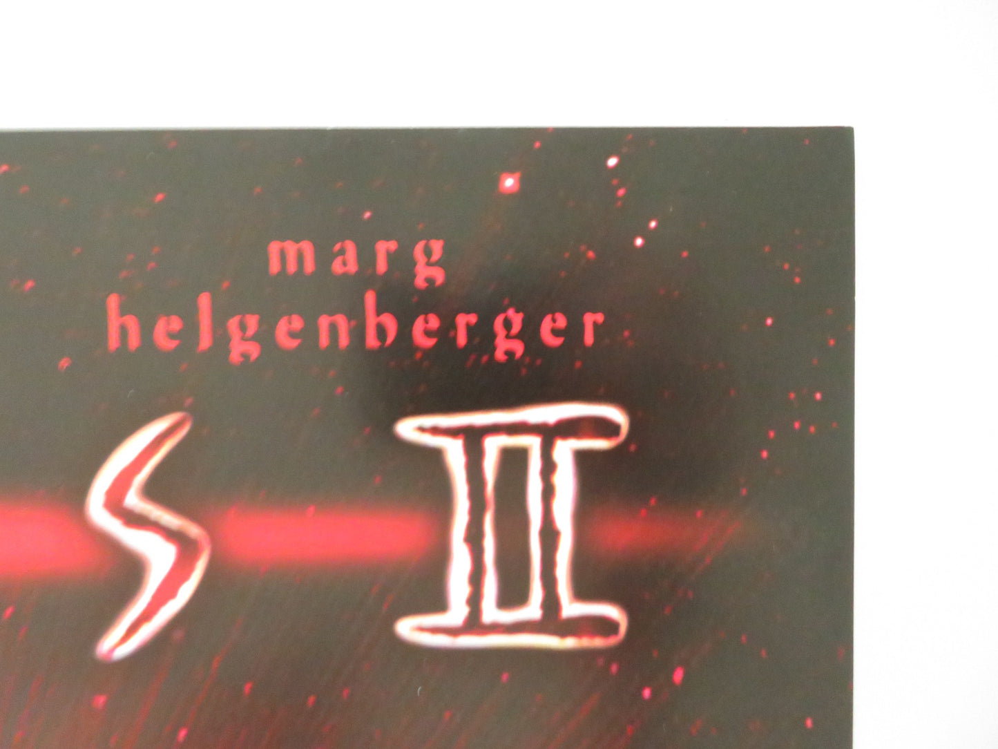 SPECIES II VHS VIDEO POSTER MICHAEL MADSEN NATASHA HENSTRIDGE 1998 - Rendezvous Cinema