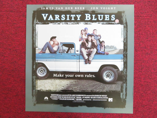 VARSITY BLUES VHS VIDEO POSTER JON VOIGHT JAMES VAN DER BEEK PAUL WALKER 1999