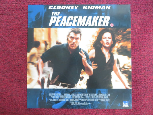 THE PEACEMAKER VHS VIDEO POSTER GEORGE CLOONEY NICOLE KIDMAN 1997