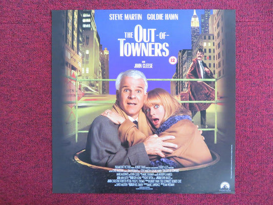 THE OUT OF TOWNERS VHS VIDEO POSTER STEVE MARTIN GOLDIE HAWN 1999