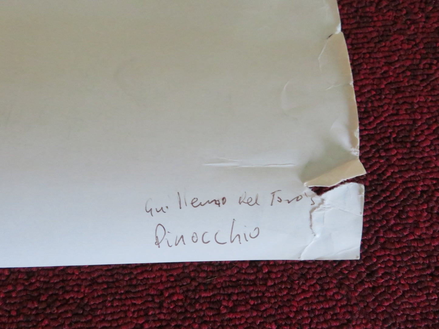 GUILLERMO DEL TORO'S PINOCCHIO UK QUAD ROLLED POSTER EWAN MCGREGOR 2022