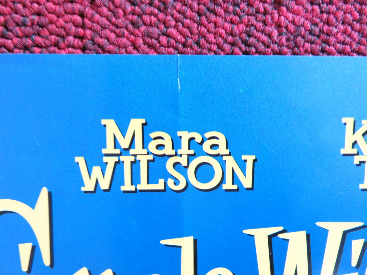 A SIMPLE WISH VHS VIDEO POSTER MARTIN SHORT MARA WILSON 1997