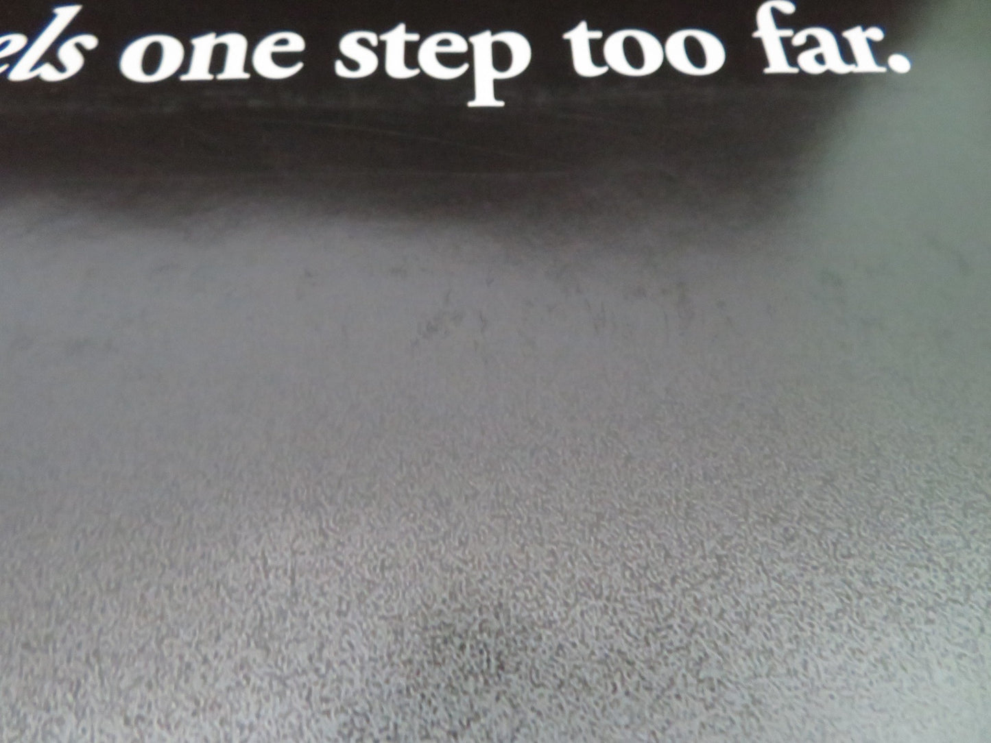 SCREAM 2 US ONE SHEET ROLLED POSTER NEVE CAMPBELL COURTNEY COX 1997