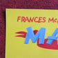 MADELINE VHS VIDEO POSTER FRANCES MCDORMAND NIGEL HAWTHORNE 1998
