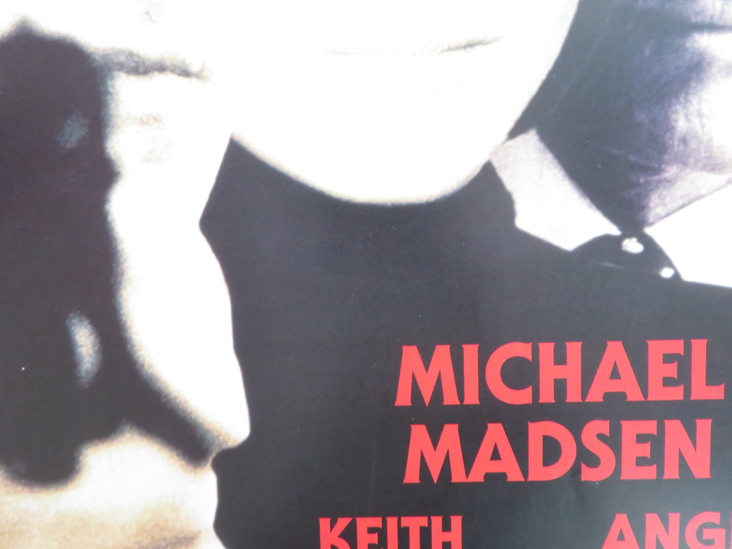 EXECUTIVE TARGET VHS VIDEO POSTER MICHAEL MADSEN ROY SCHEIDER 1997