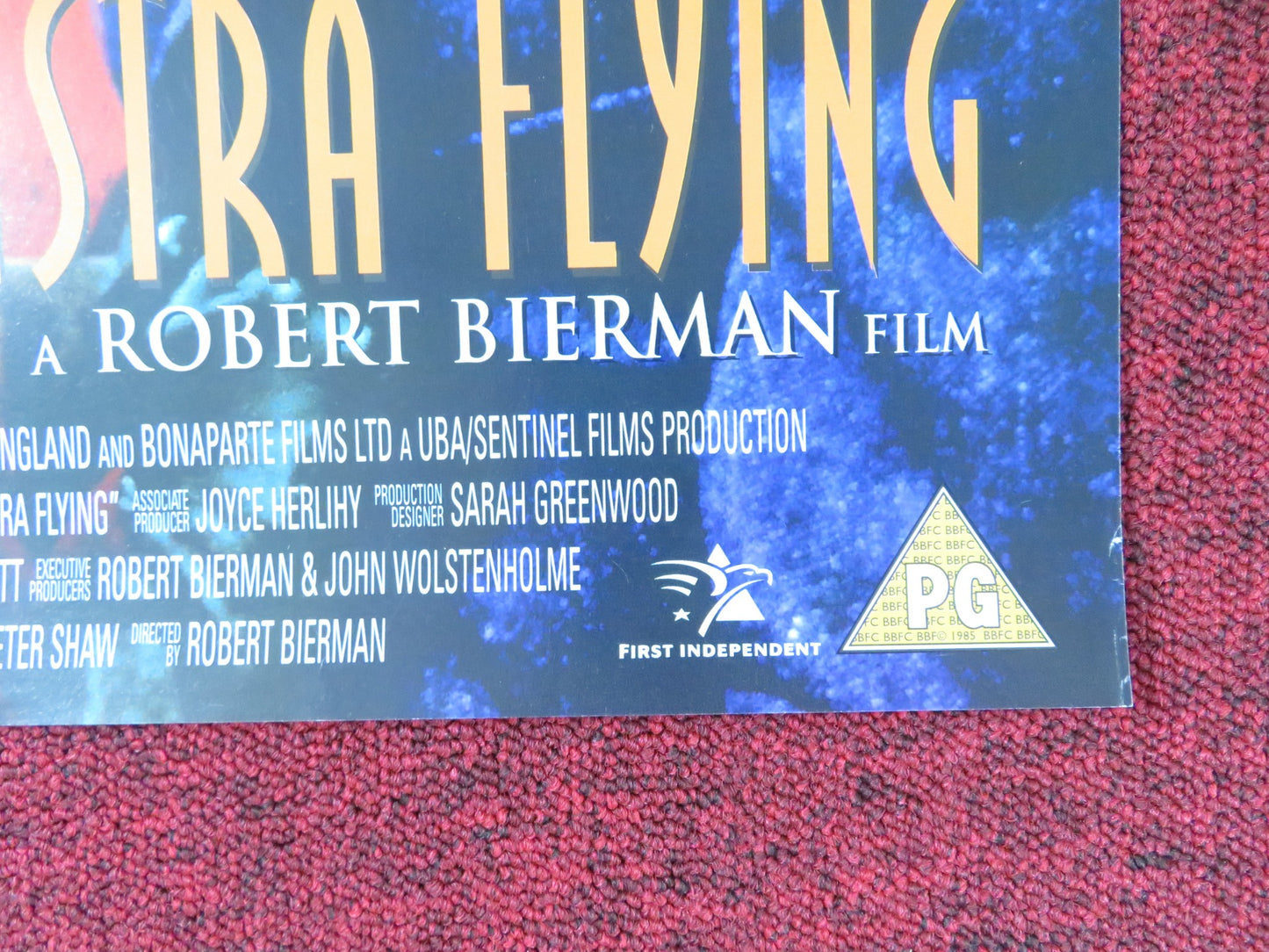 KEEP THE ASPIDISTRA FLYING VHS VIDEO POSTER R.GRANT HELENA BONHAM CARTER 1997
