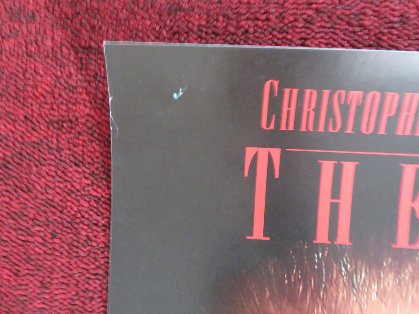 THE HUNTED VHS POSTER POSTER CHRISTOPHER LAMBERT JOHN LONE 1995
