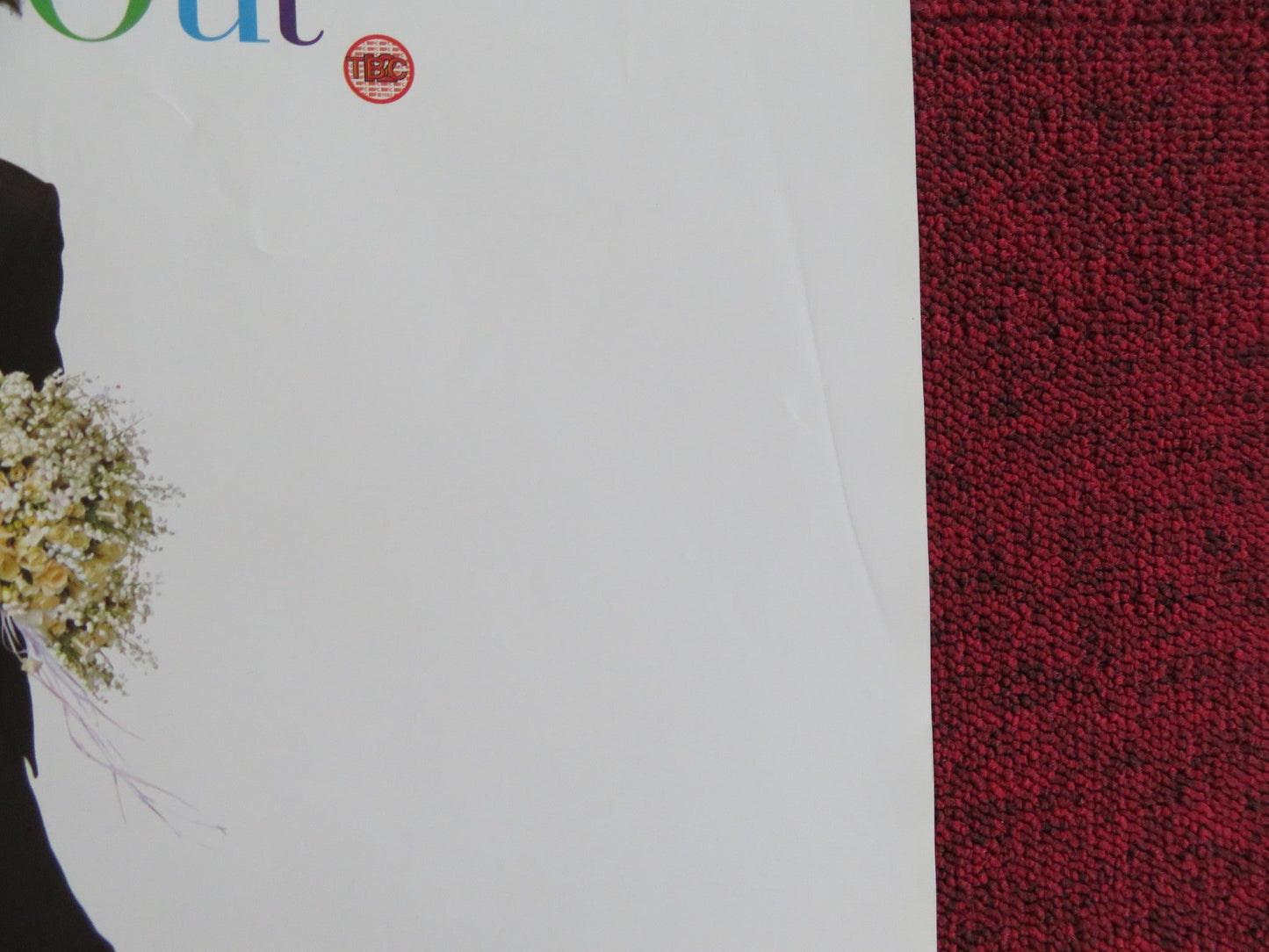 IN & OUT VHS VIDEO POSTER KEVIN KLINE JOAN CUSACK 1997 Rendezvous Cinema Movie posters