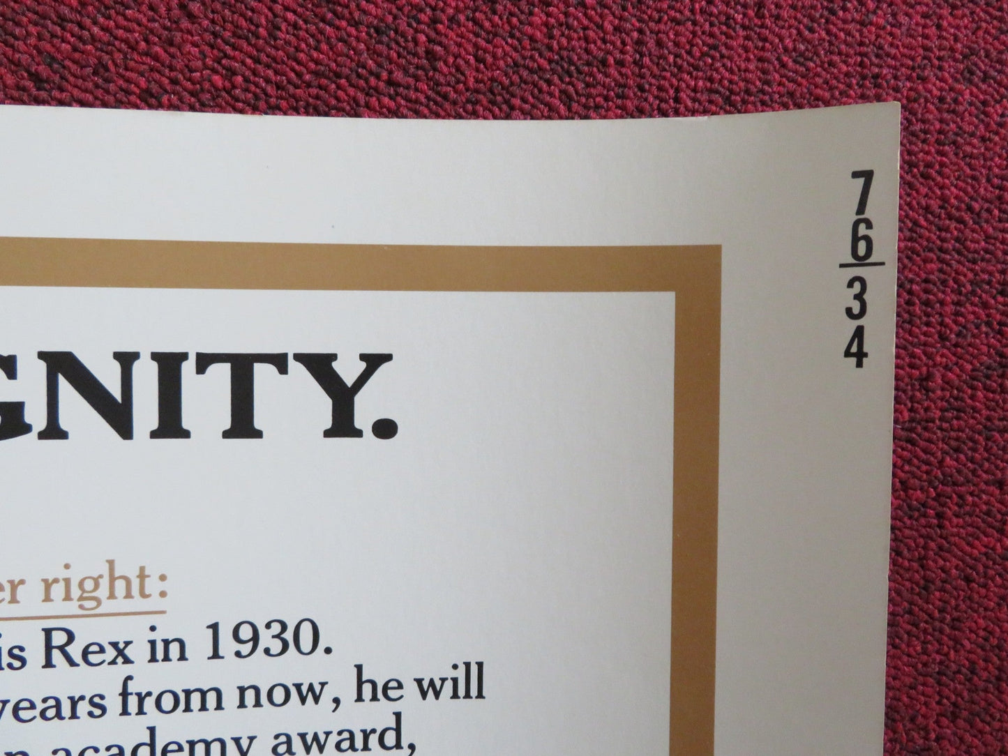 INSERTS US HALF SHEET (22"x 28") POSTER RICHARD DREYFUSS BOB HOSKINS 1976 Rendezvous Cinema Movie posters