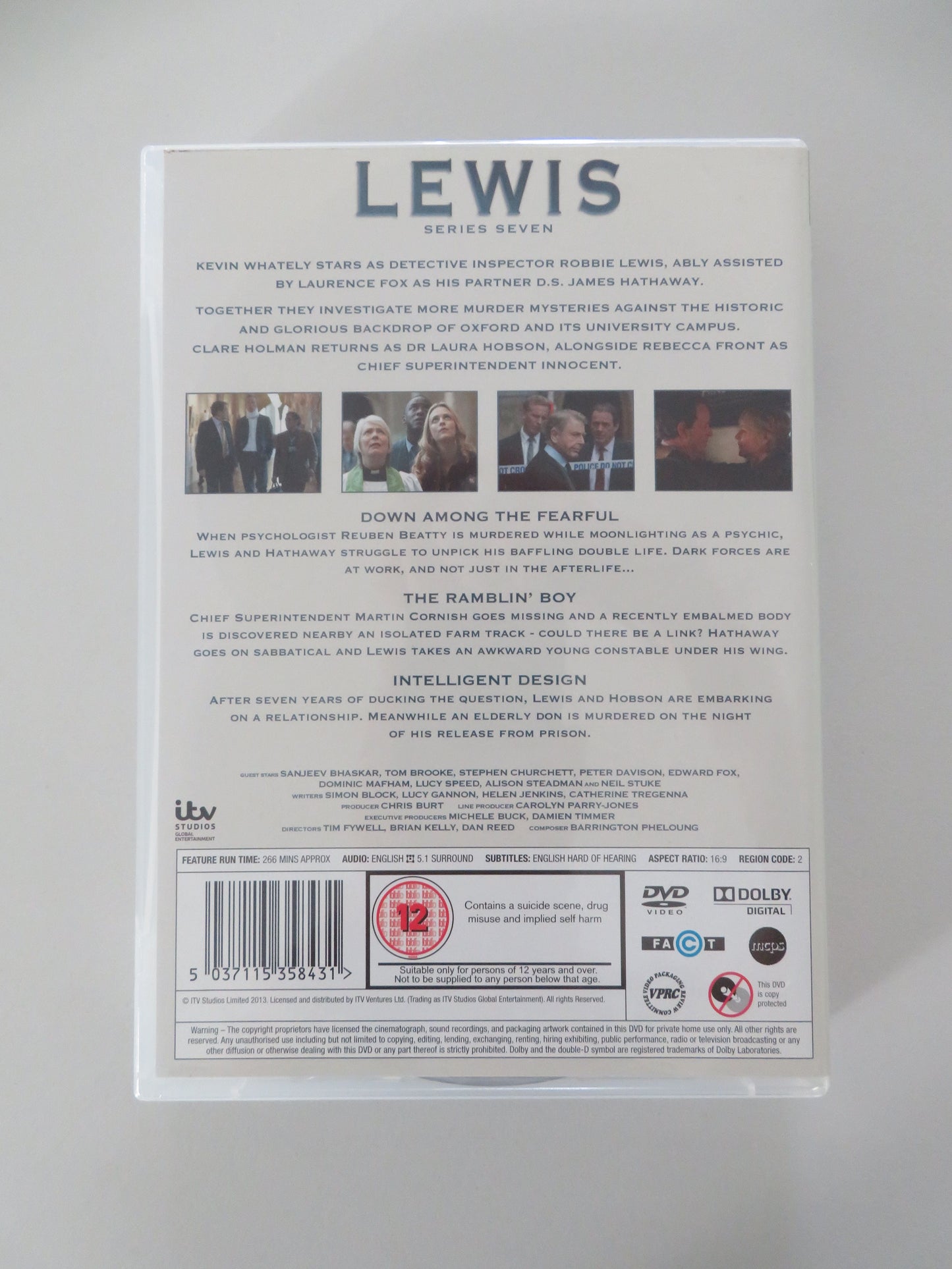 Inspector Lewis Series Seven (DVD BoxSet) Kevin Whately L. Fox 2013 Region 2 Movie posters