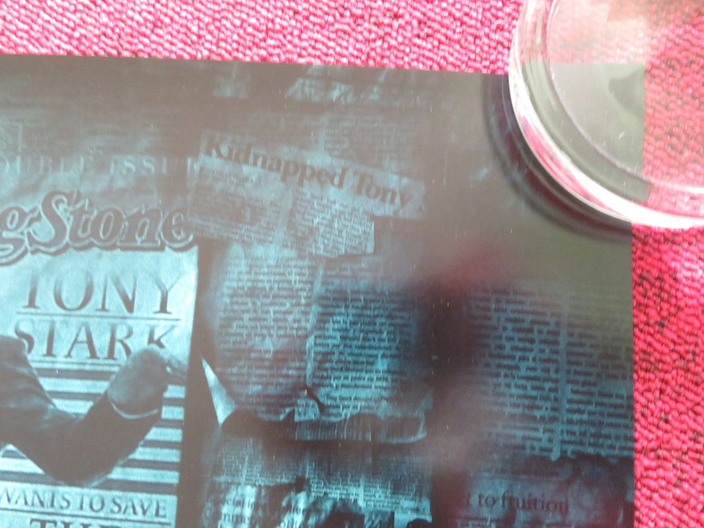 IRON MAN 2 - B US ONE SHEET ROLLED POSTER MICKEY ROURKE ROBERT DOWNEY JR. 2010 Rendezvous Cinema Movie posters