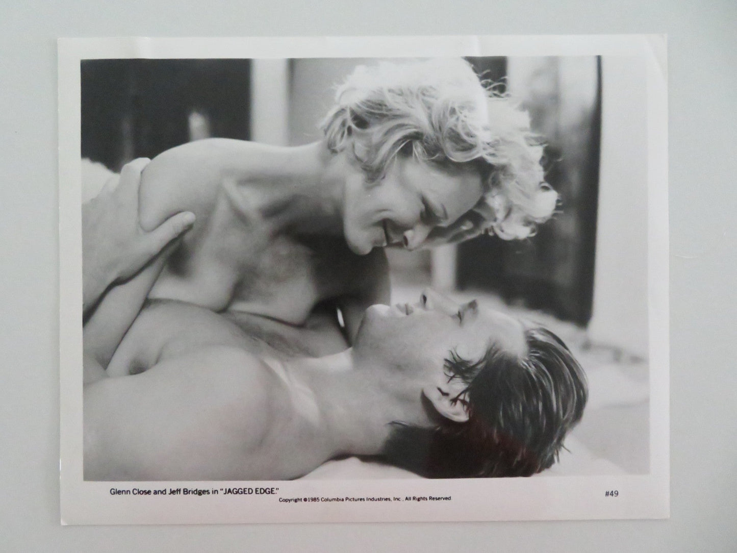 JAGGED EDGE MOVIE STILL PHOTO LOT OF 3 JEFF BRIDGES GLENN CLOSE 1985 Movie posters