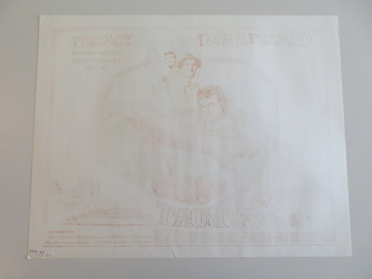 JAZZ BOAT US HALF SHEET POSTER ANTHONY NEWLEY ANNE AUBREY 1960 Rendezvous Cinema Movie posters