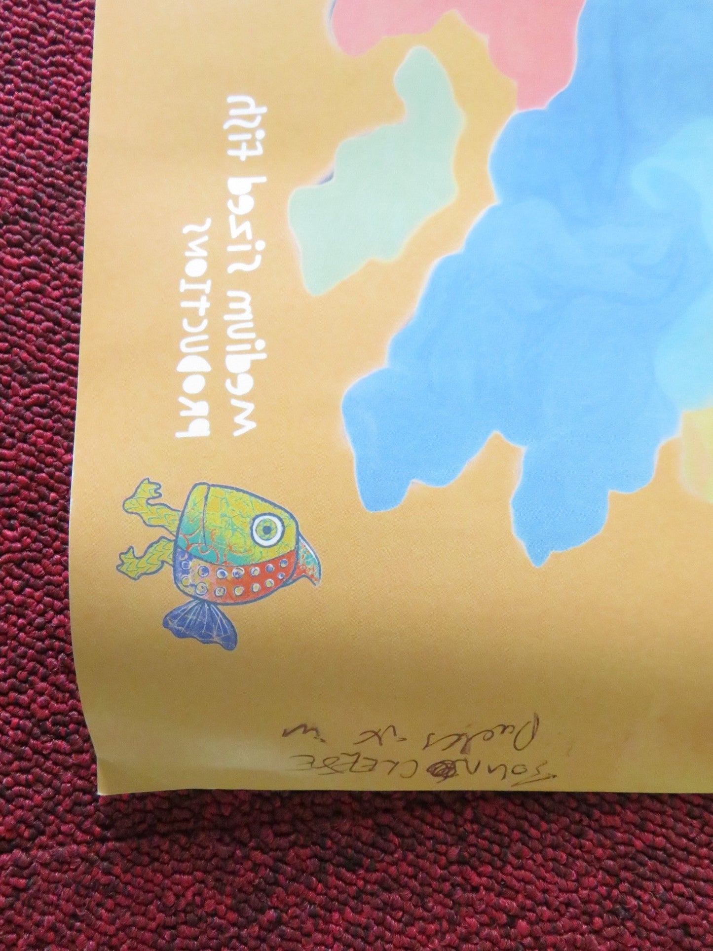 JOHN CLEESE PACKS IT IN UK QUAD ROLLED POSTER JOHN CLEESE 2025 Movie posters