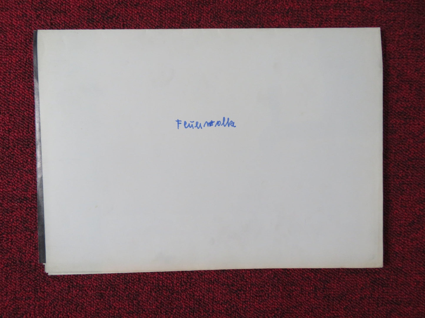 JOHNNY FIRECLOUD GERMAN A1 POSTER FOLDED VICTOR MOHICA RALPH MEEKER 1976 Rendezvous Cinema Movie posters