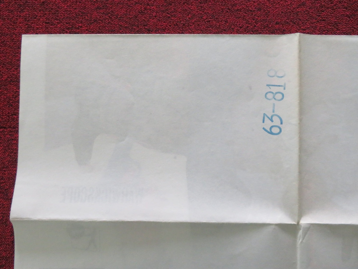 JOHNNY NOBODY FOLDED UK ONE SHEET POSTER NIGEL PATRICK YVONNE MITCHELL 1961 Rendezvous Cinema Movie posters