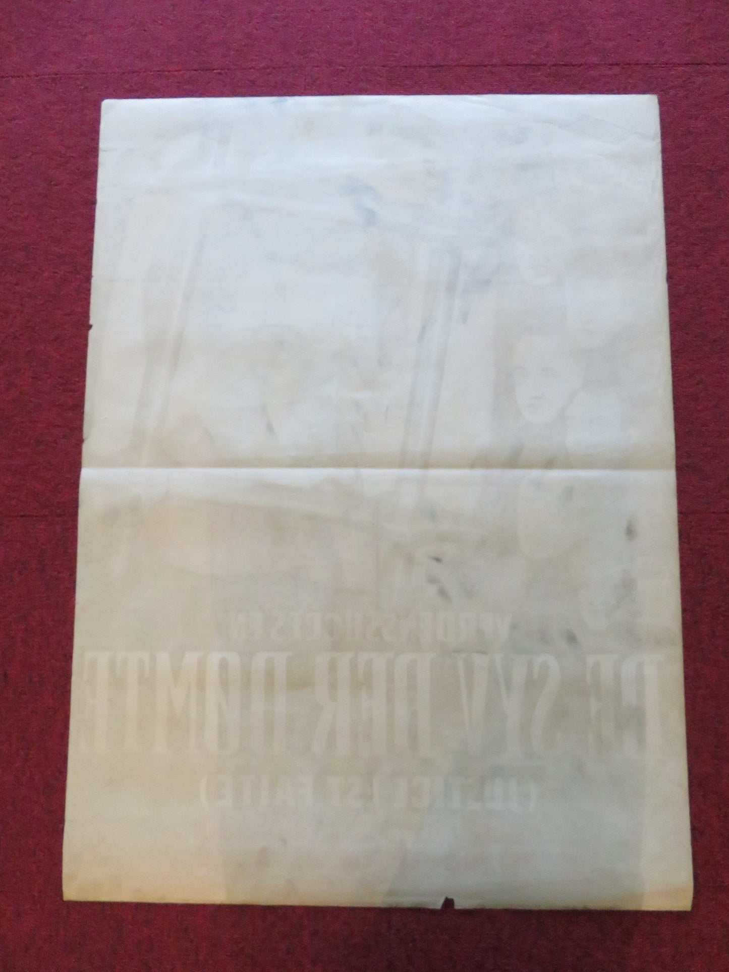 JUSTICE IS DONE DANISH POSTER ROLLED MICHEL AUCLAIR ANTOINE BALPETRE 1951 Rendezvous Cinema Movie posters