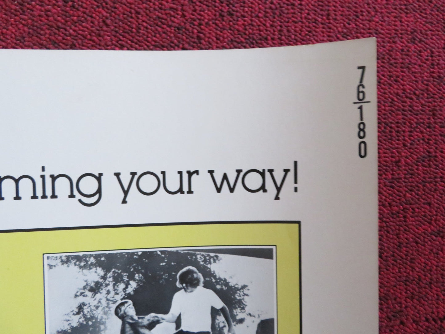 KENNY & CO US HALF SHEET (22"x 28") POSTER DAN MCCANN MICHAEL BALDWIN 1976 Rendezvous Cinema Movie posters