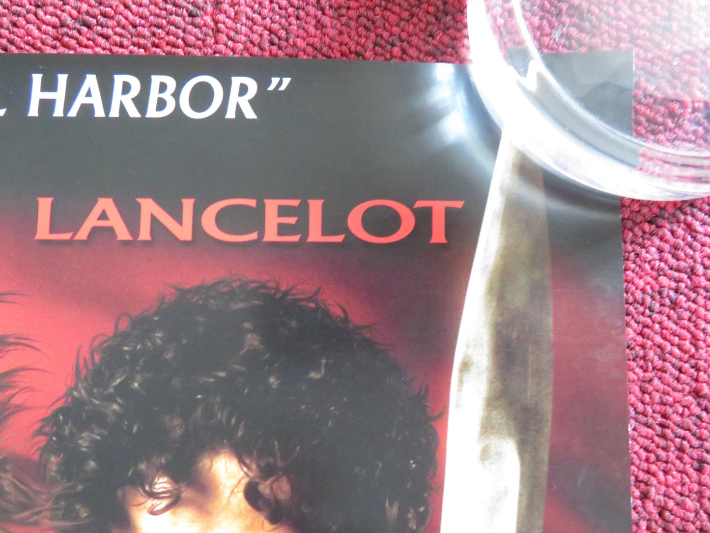 KING ARTHUR VHS VIDEO POSTER KEIRA KNIGHTLEY CLIVE OWEN 2004 Rendezvous Cinema Movie posters