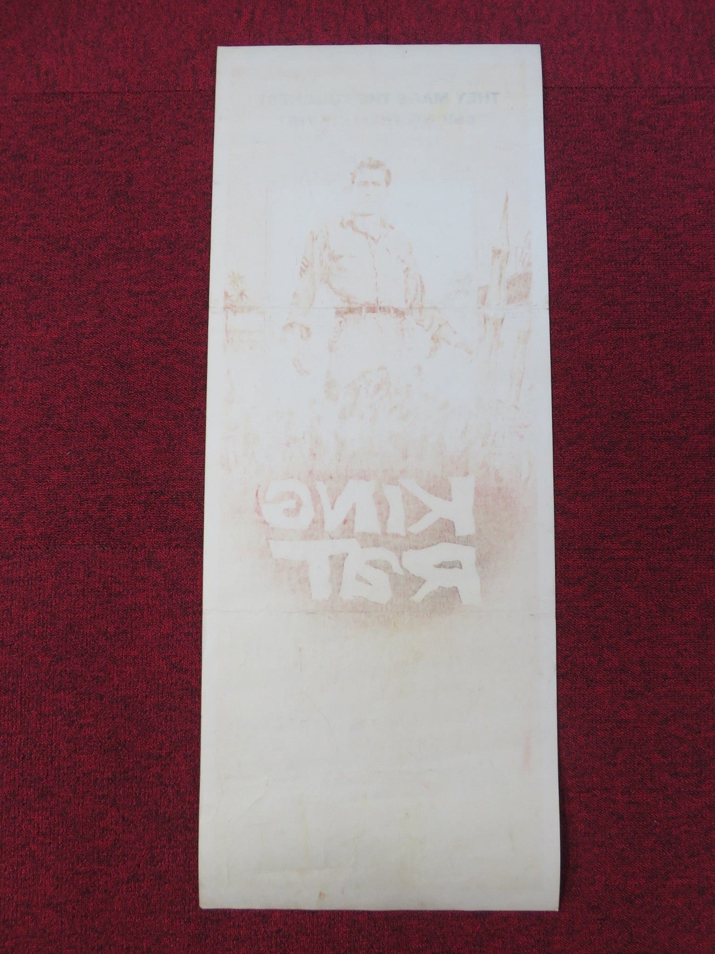 KING RAT US INSERT POSTER GEORGE SEGAL TOM COURTENAY 1965 Rendezvous Cinema Movie posters