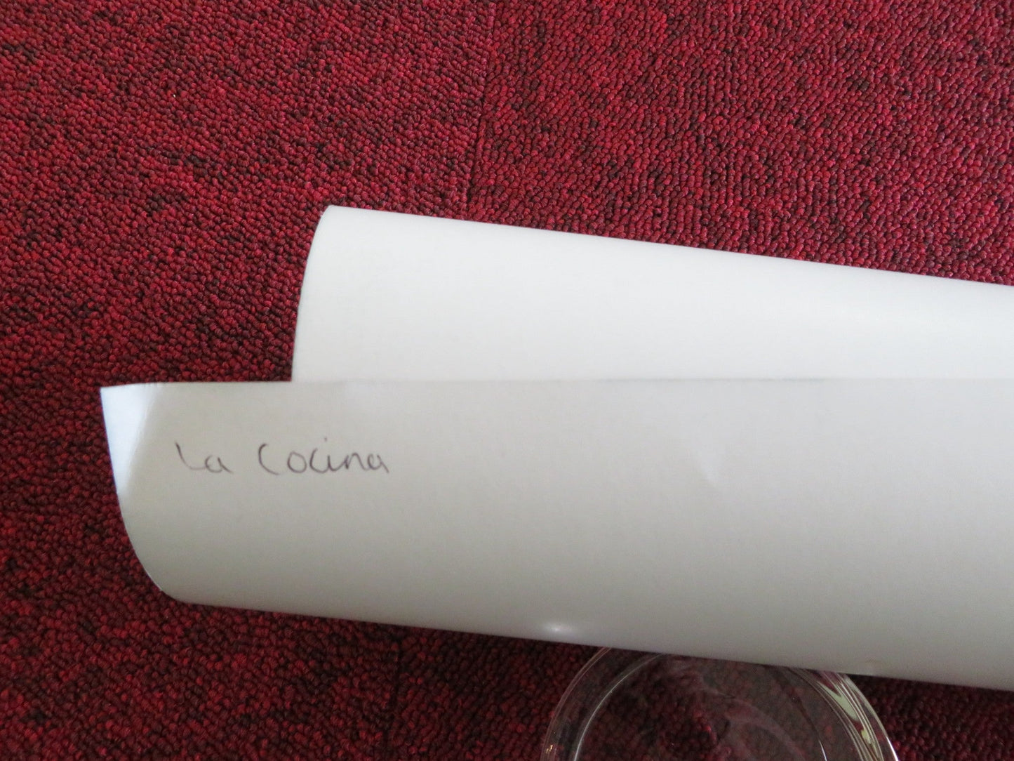 LA COCINA UK QUAD ROLLED POSTER RAUL BRIONES ROONEY MARA 2024 Rendezvous Cinema Movie posters