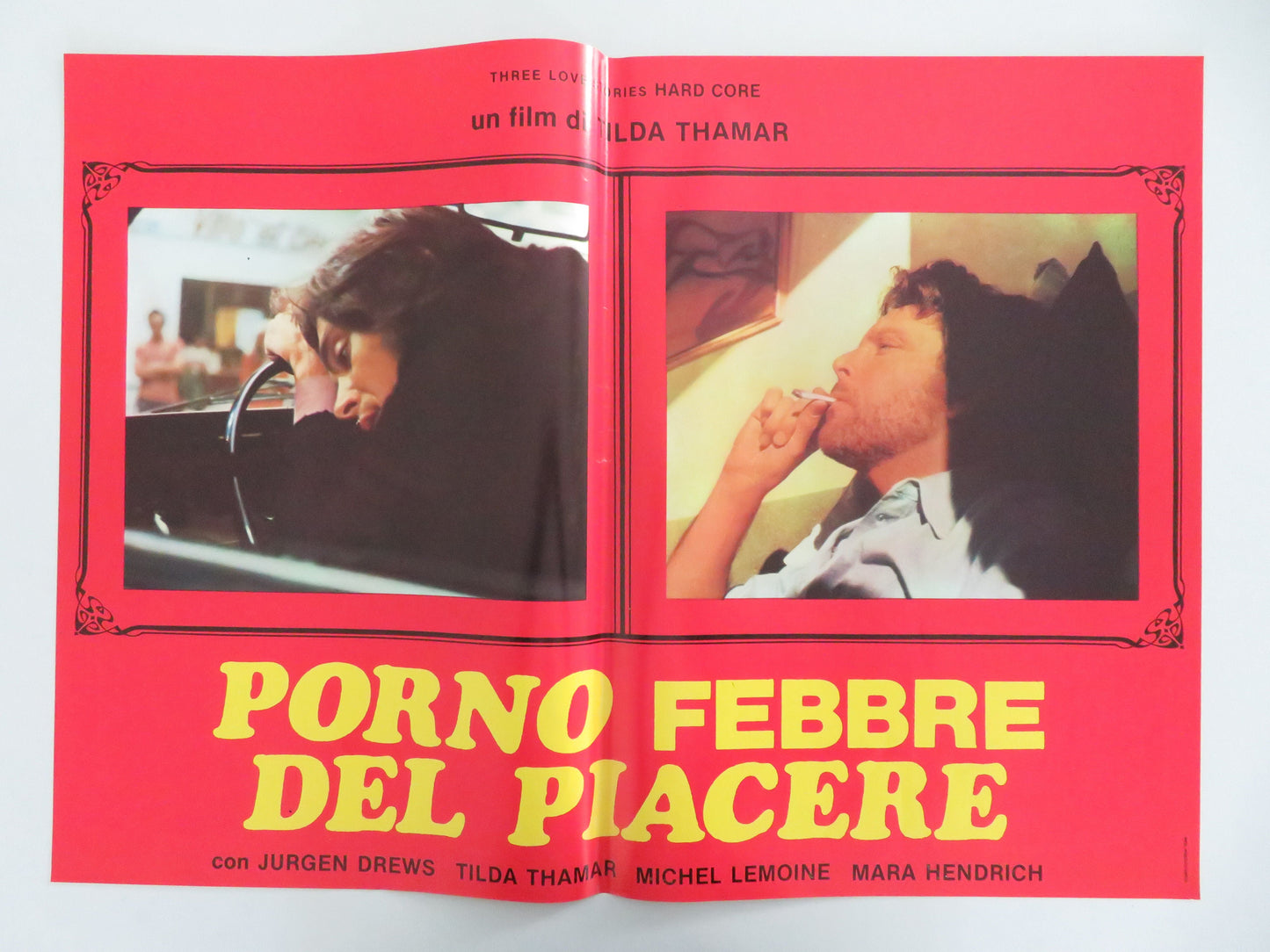 L'appel Italian Fotobusta Posters Lot of 6 Thamar Lemoine 1974 Movie posters