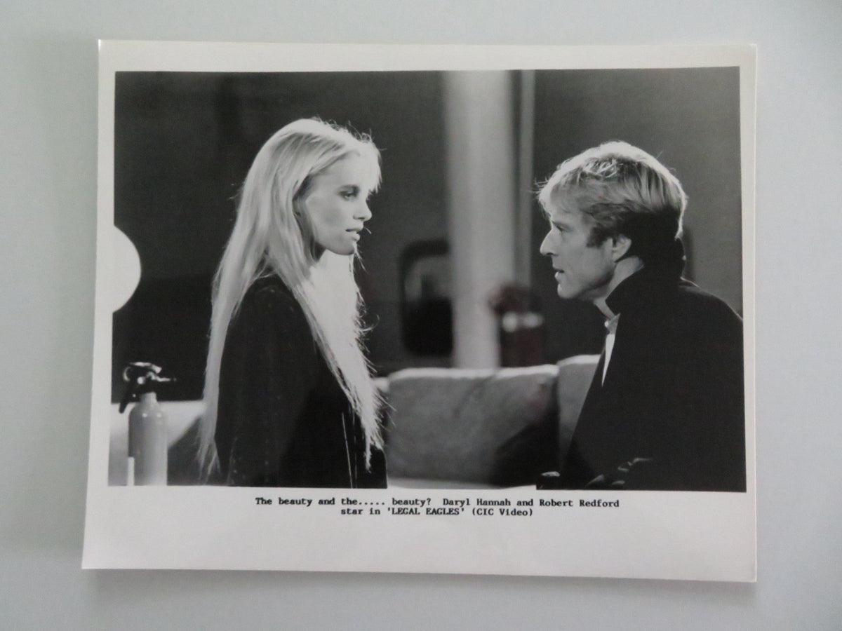 Legal Eagles - B MOVIE STILL PHOTO LOT OF 2 ROBERT REDFORD DARYL HANNAH 1986 Movie posters